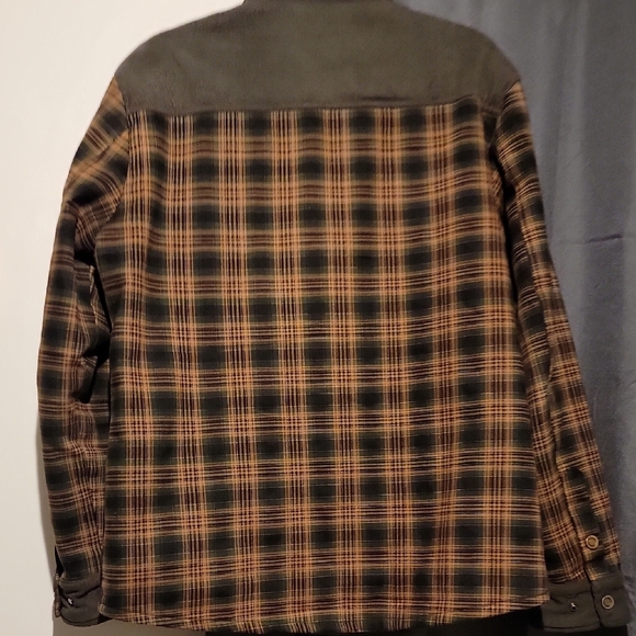 Plaid Sherpa-Lined Jacket - Picture 5 of 7